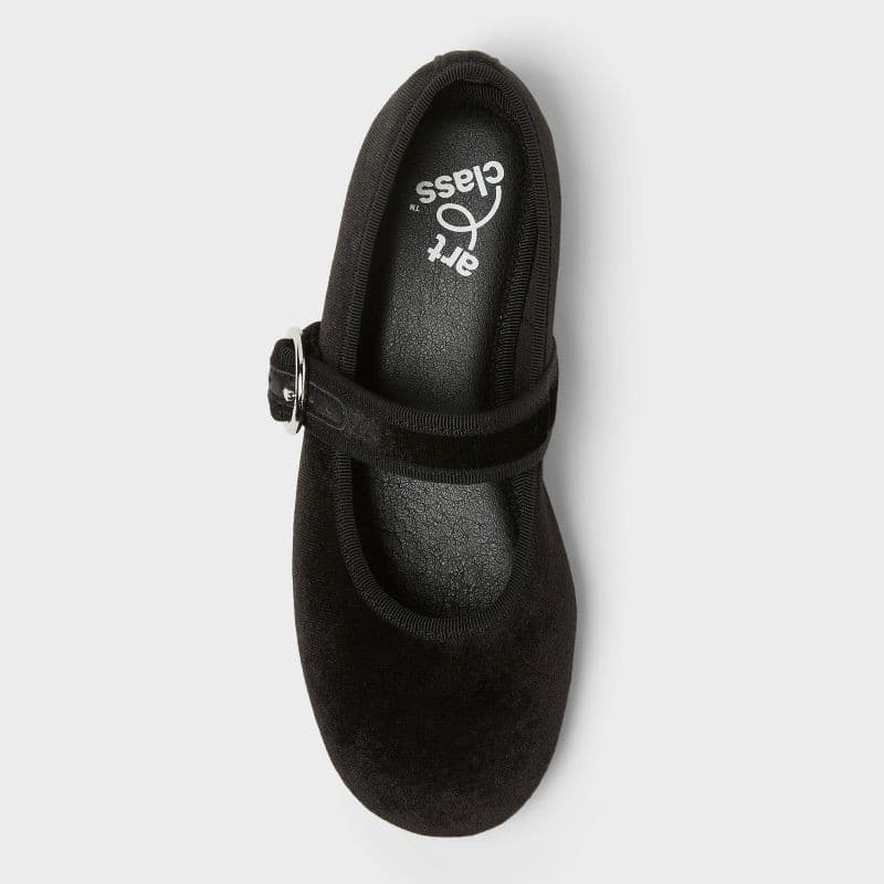 Kids' Quilla Ballet Flats - Art Class™ Black 13 - Thumbnail 4