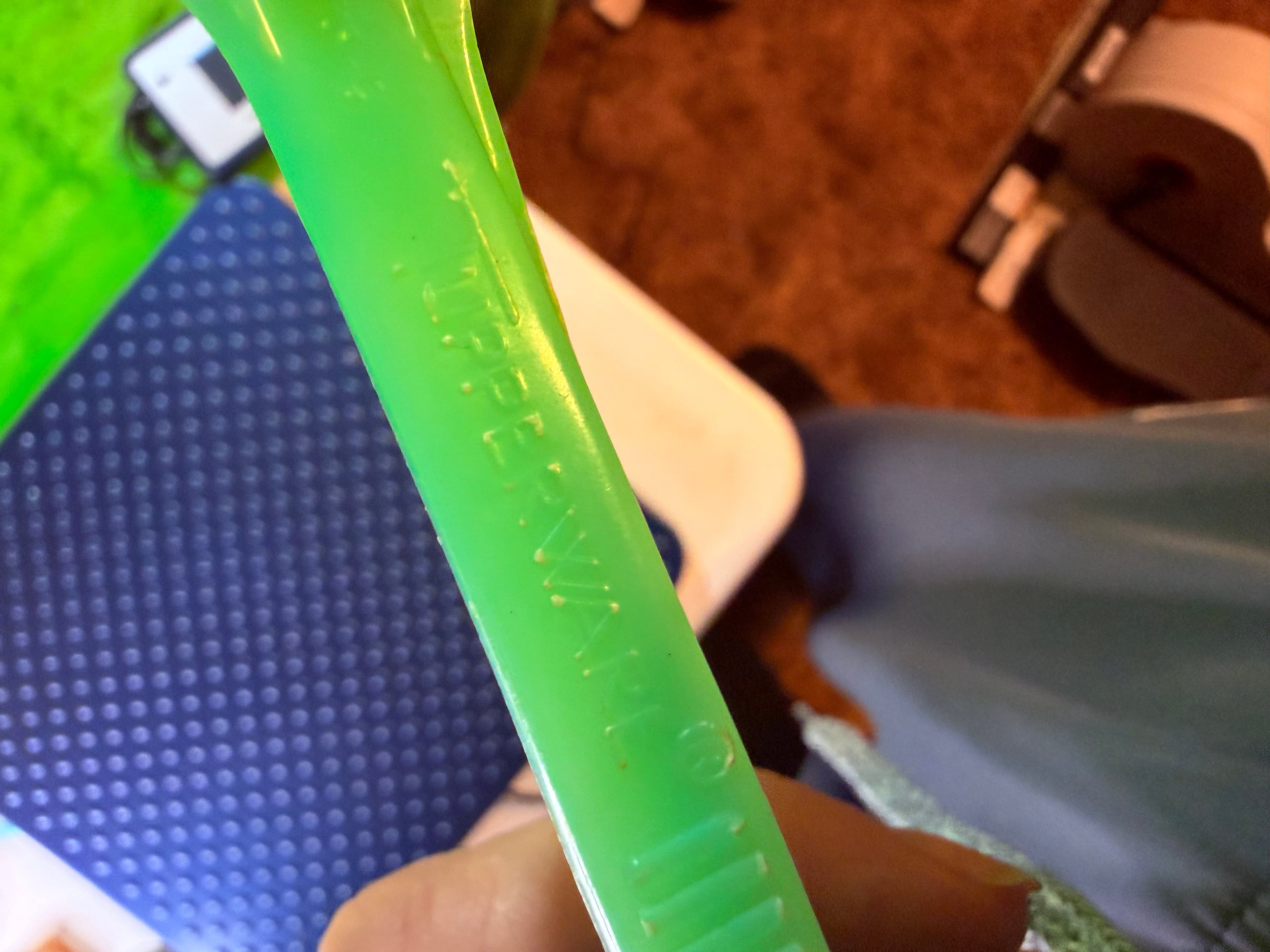 Vintage Tupperware Jadeite Green Scissor Salad Tongs #113 Fork #114 Spoon 1950s - Thumbnail 2