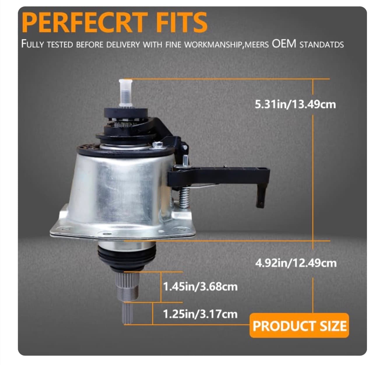 DC97-16984A Washer Clutch with Gear Coupling Assembly Compatible with Samsung Washer, WA45M7050AW/A4 WA45H7000AW/A2 WA400PJHDWR/AA WA422PRHDWR/AA WA456DRHDSU/AA WA456DRHDWR/AA - Thumbnail 3