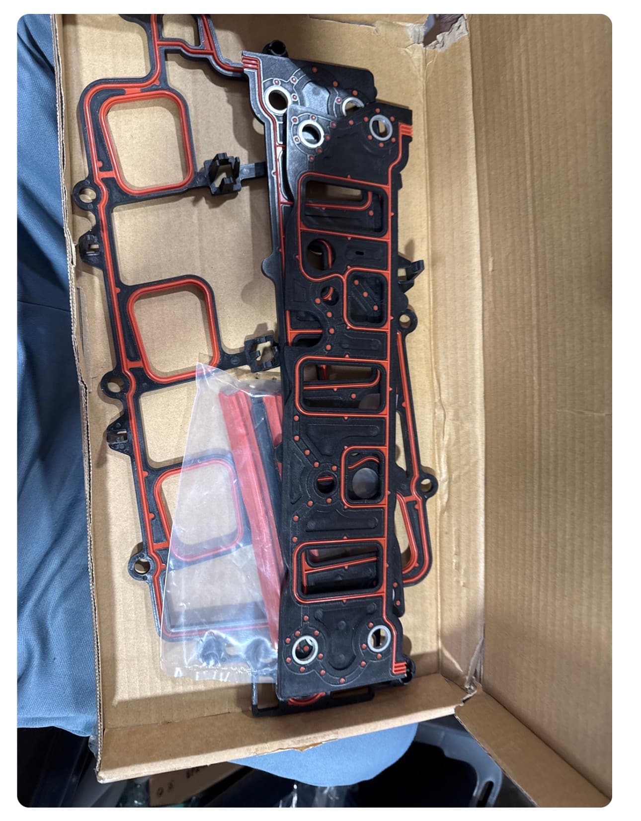 Intake Manifold Gasket Set MIS16203A fit for Pontiac Grand Prix 1997-2008, for Buick Lesabre Park Avenue 1997-2005, for Pontiac Bonneville 2005-2008, for Buick Allure Lacrosse 2005-2008 3.8L V6 - Thumbnail 5