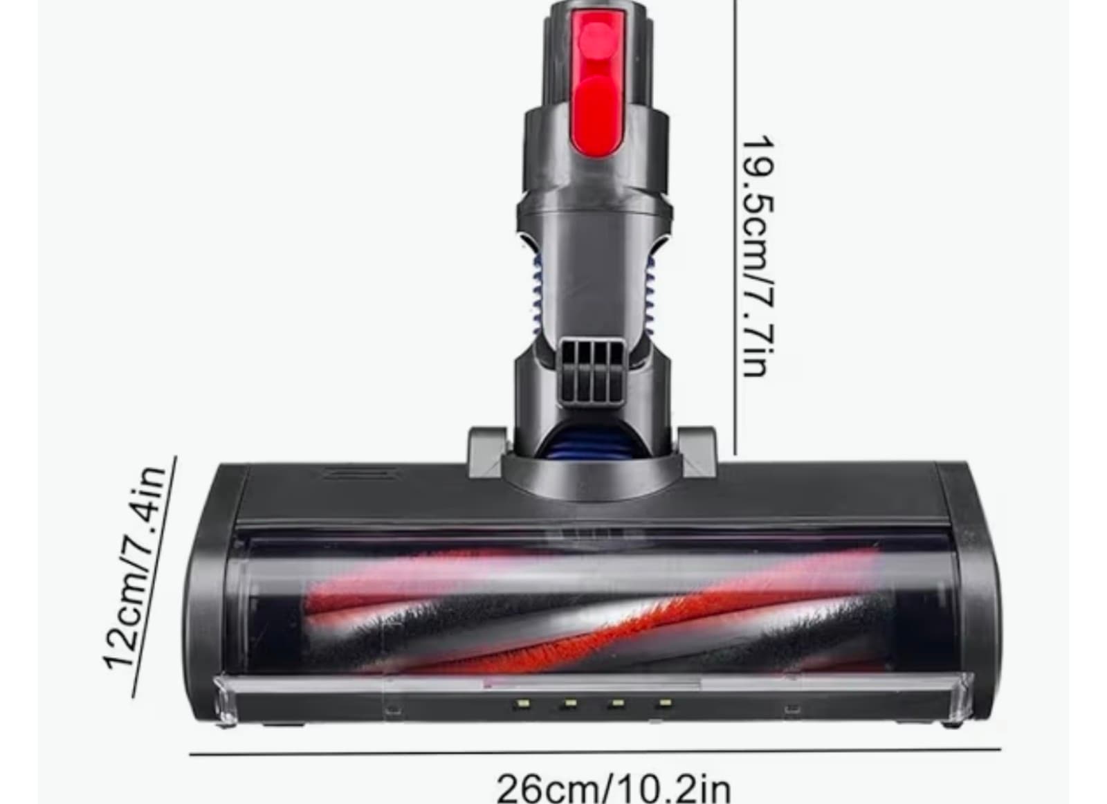 Dyson Motorized Electric Soft Roller Floor Brush Head V7 V8 V10 V11 V1 - Thumbnail 2
