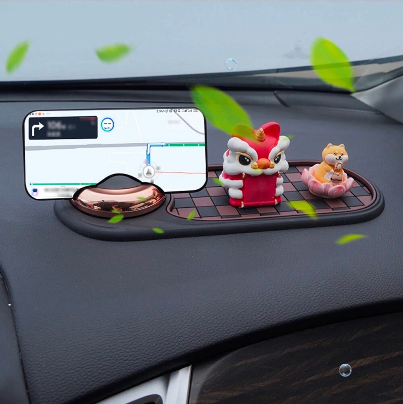 Multifunction Car Anti-Slip Mat Auto Universal Phone Holder - Thumbnail 2