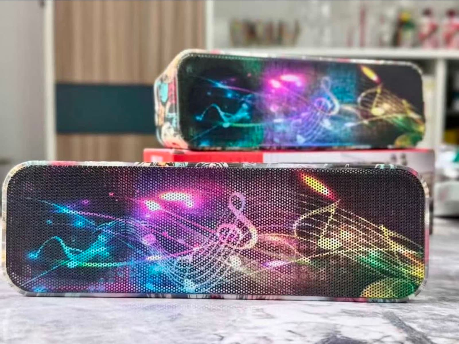 Bluetooth Colorful Speaker Portable & Rechargeable