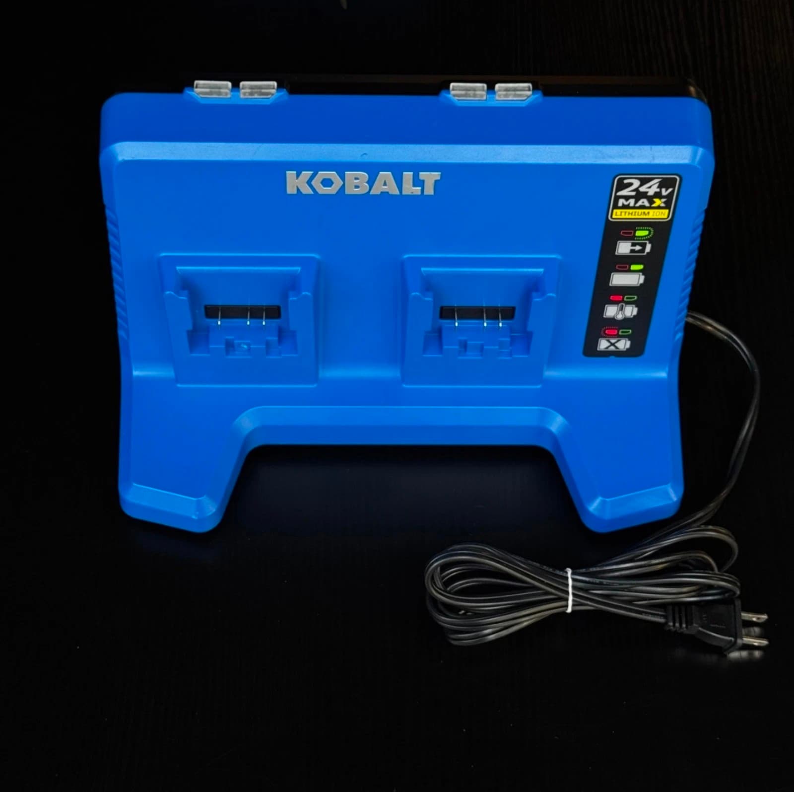 Kobalt 24v Lithium-ion Dual Port Battery Charger KDPC 124-03