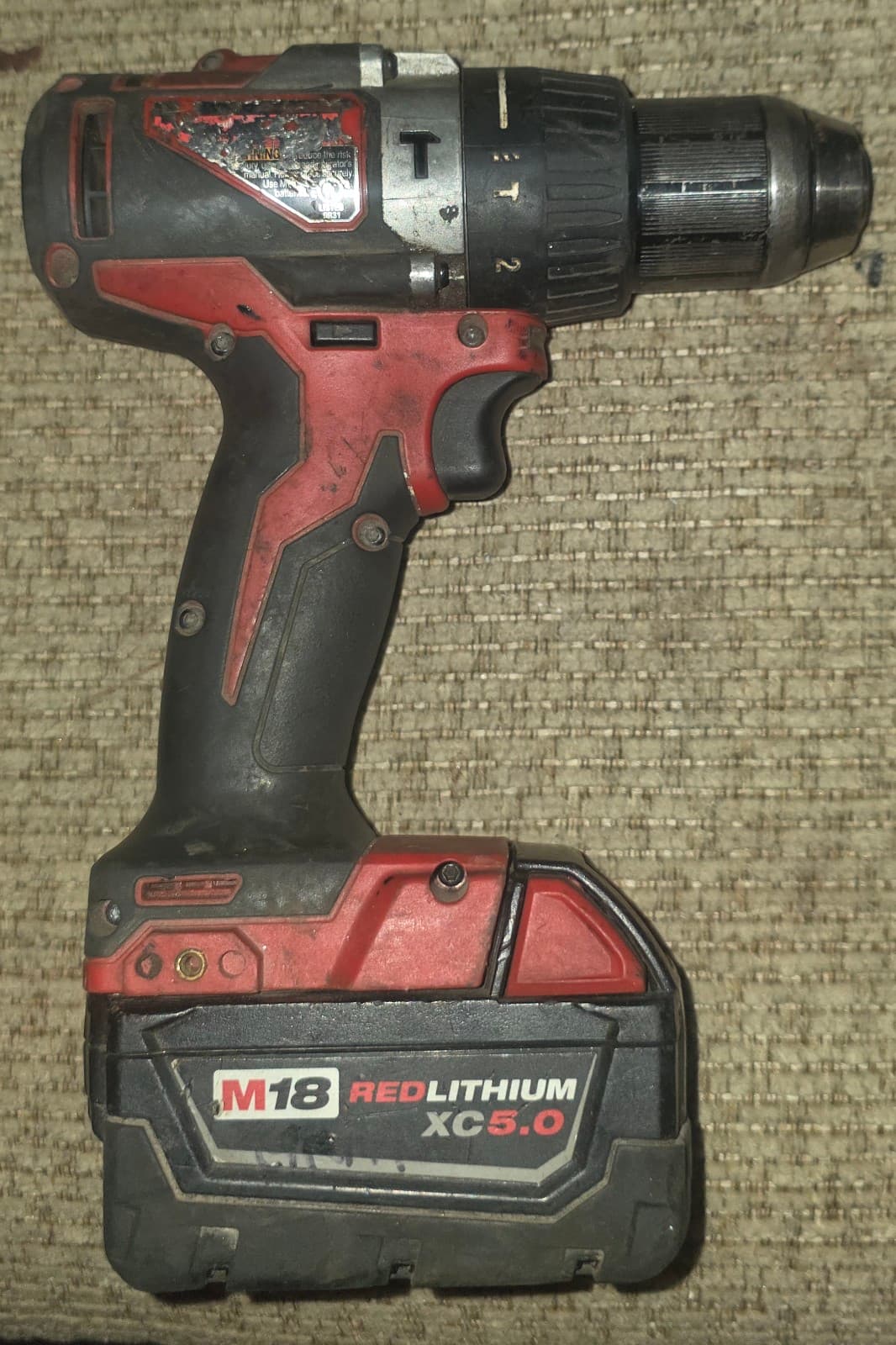 Milwaukee 2902-20 1/2" Hammer Drill/Driver W/ Battery - Thumbnail 5