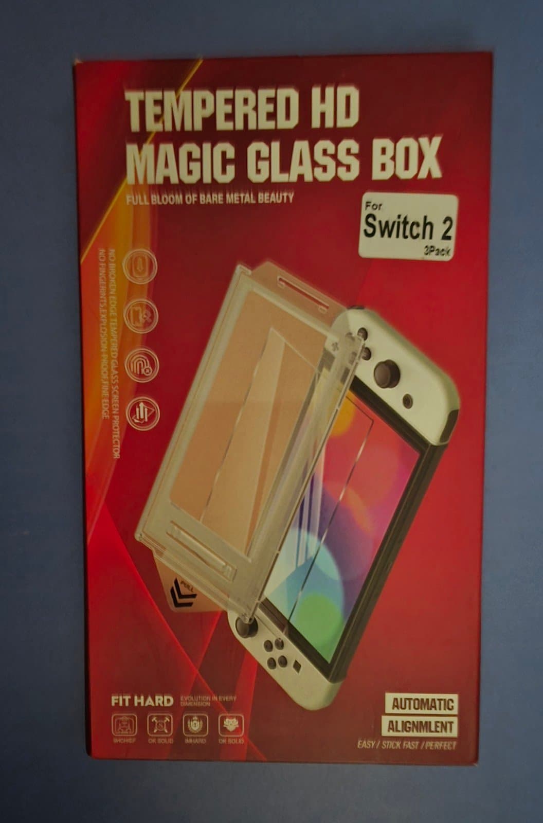 Screen Protector for Nintendo Switch 2- 9H Tempered Glass Screen Protector