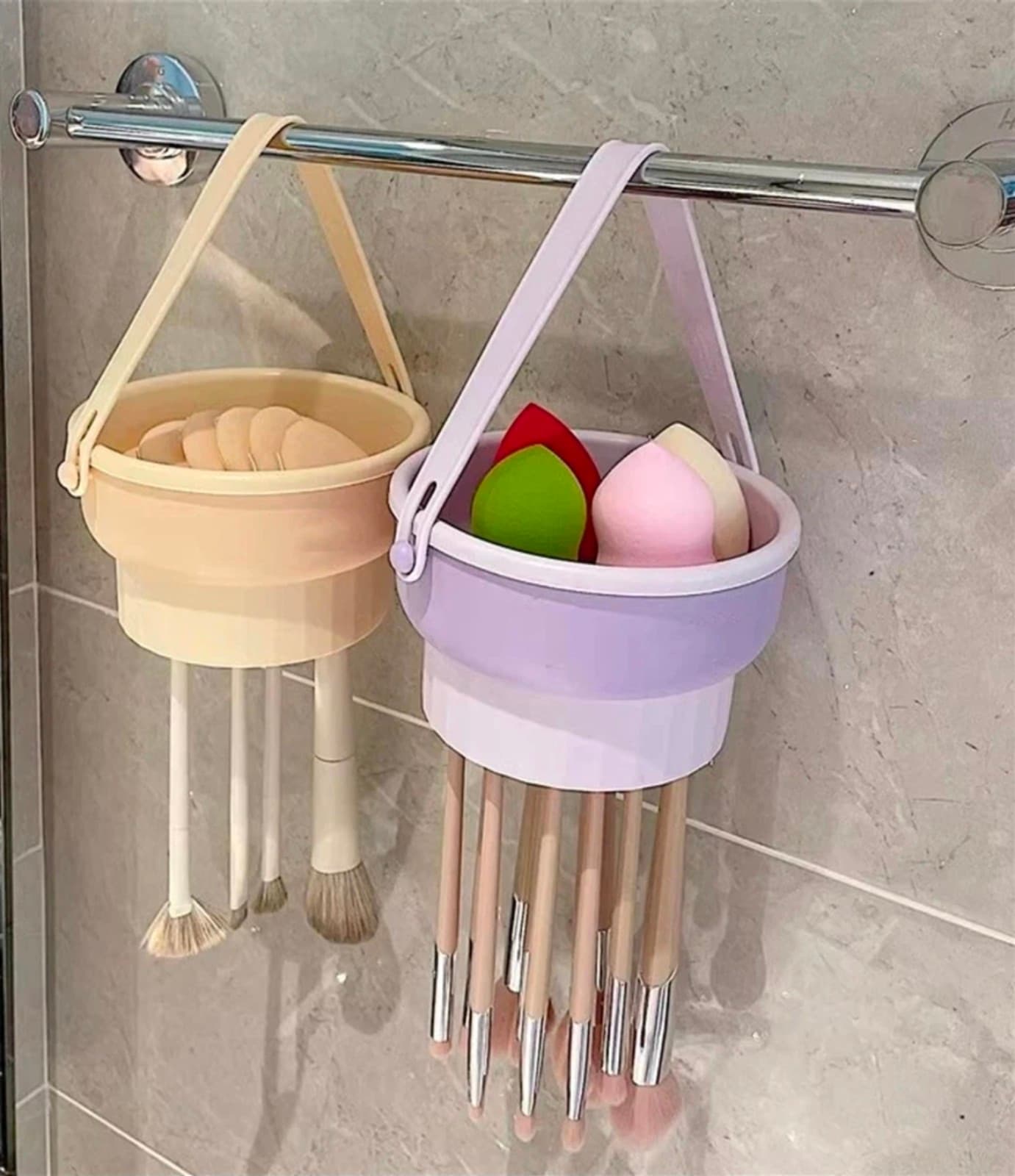 Multi Functional Brush Cleaner Silicone Cleaning Makeup Maintenance Accessories - Thumbnail 4