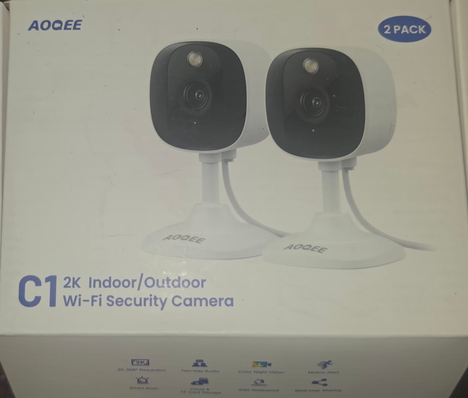 Security Cameras for Home Security-Outdoor/Indoor Camera WiFi Weatherproof New - Thumbnail 9