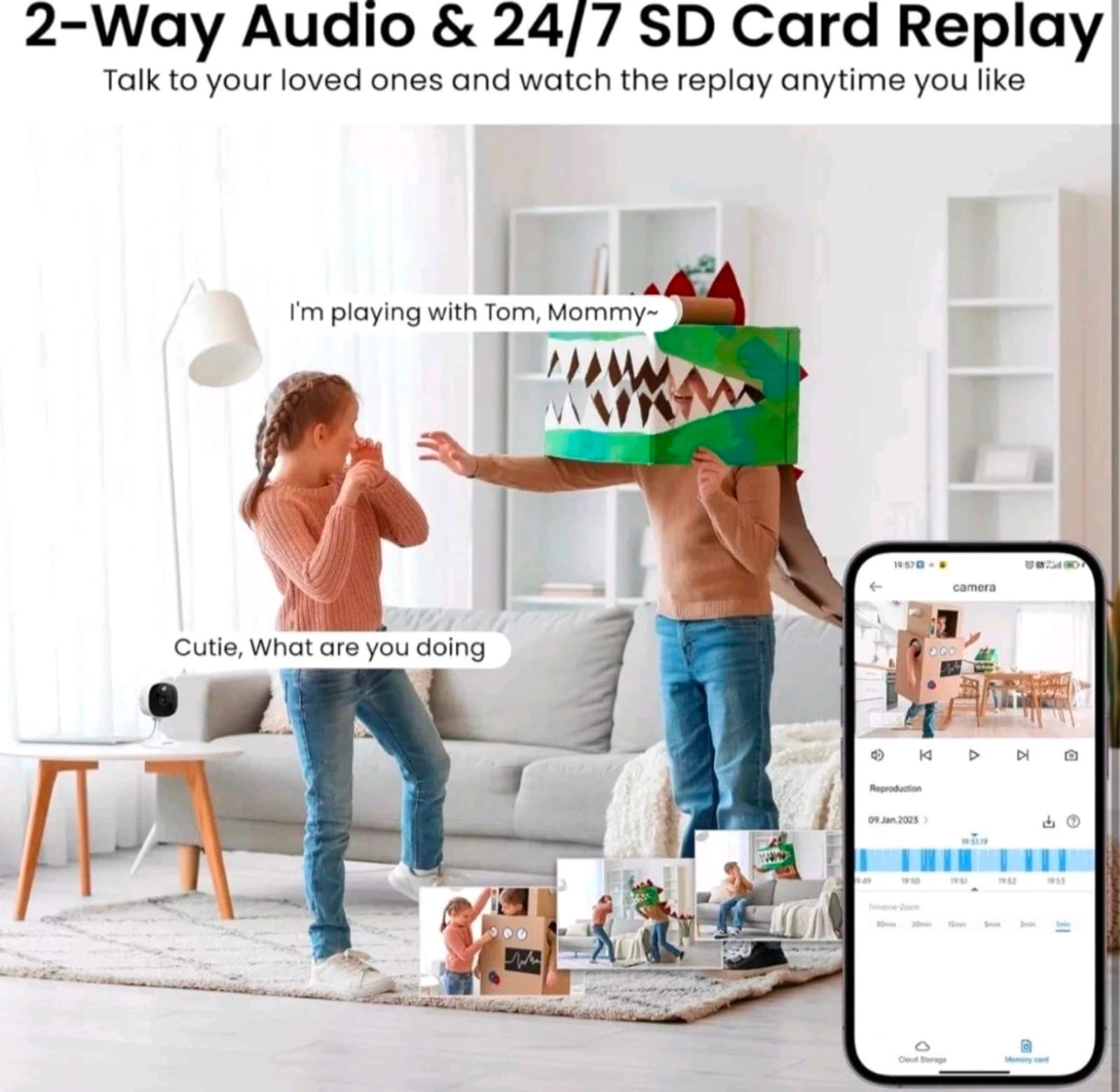 Security Cameras for Home Security-Outdoor/Indoor Camera WiFi Weatherproof New - Thumbnail 7