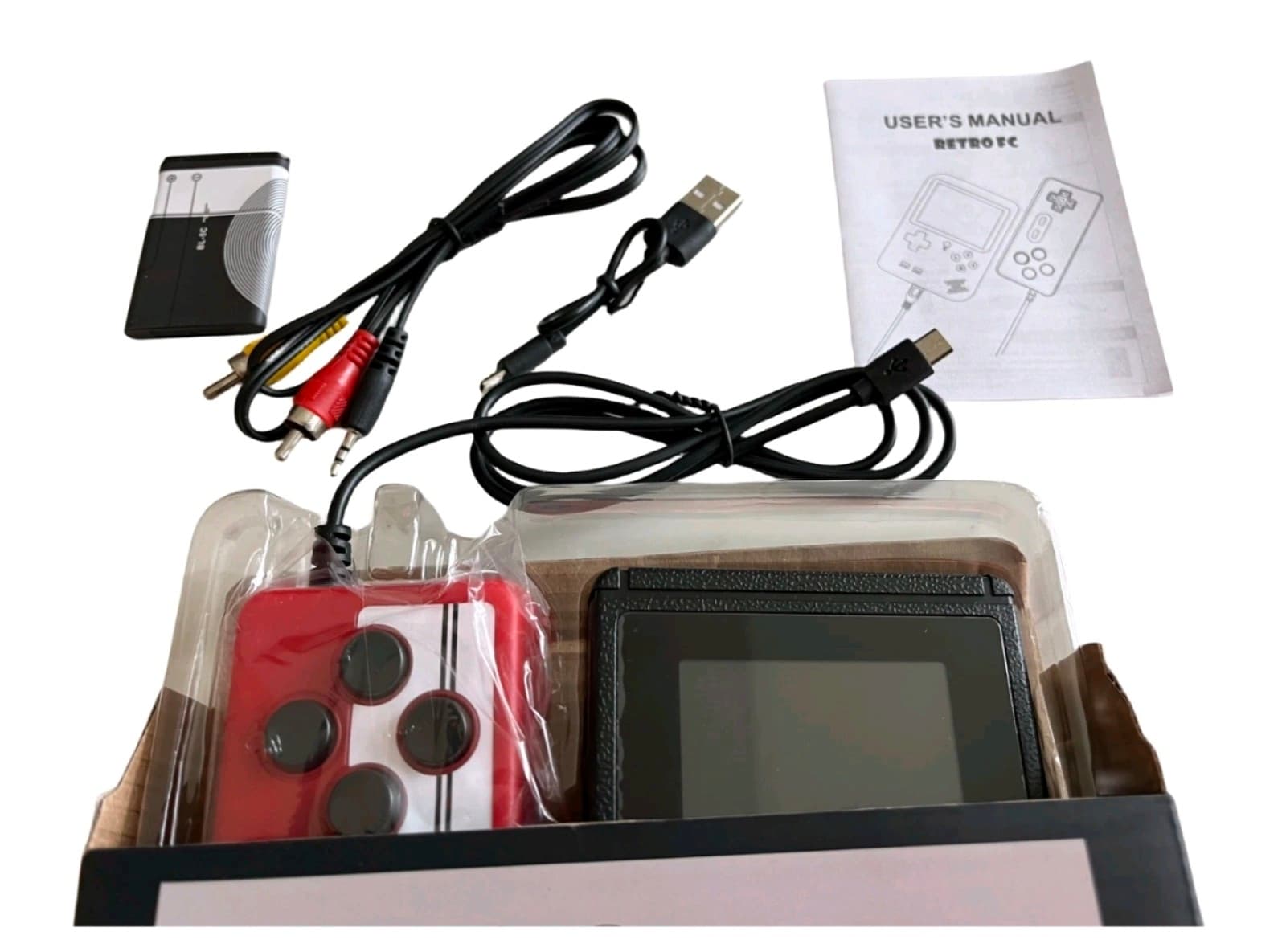 Handheld Video Game Console Preload 500 Games Support 2 Players Play on TV - Thumbnail 3