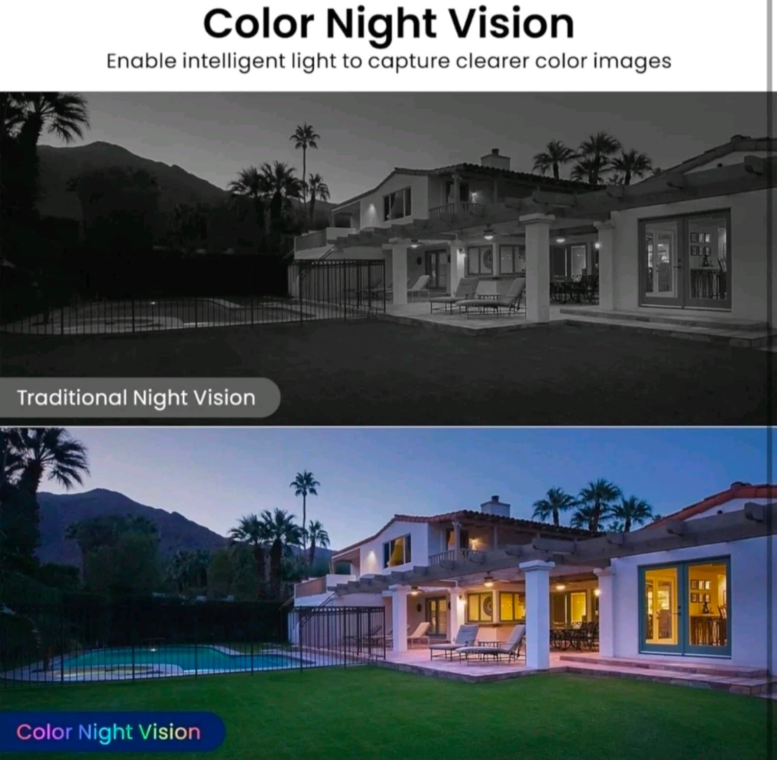 Security Cameras for Home Security-Outdoor/Indoor Camera WiFi Weatherproof New - Thumbnail 5