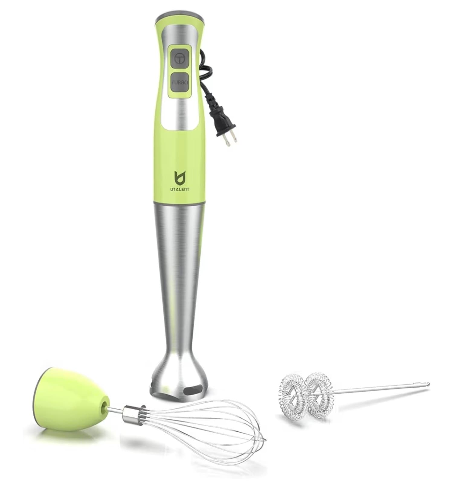 Immersion Hand Blender, 3-in-1 8-Speed Stick Blender with Milk Frother, - Thumbnail 3