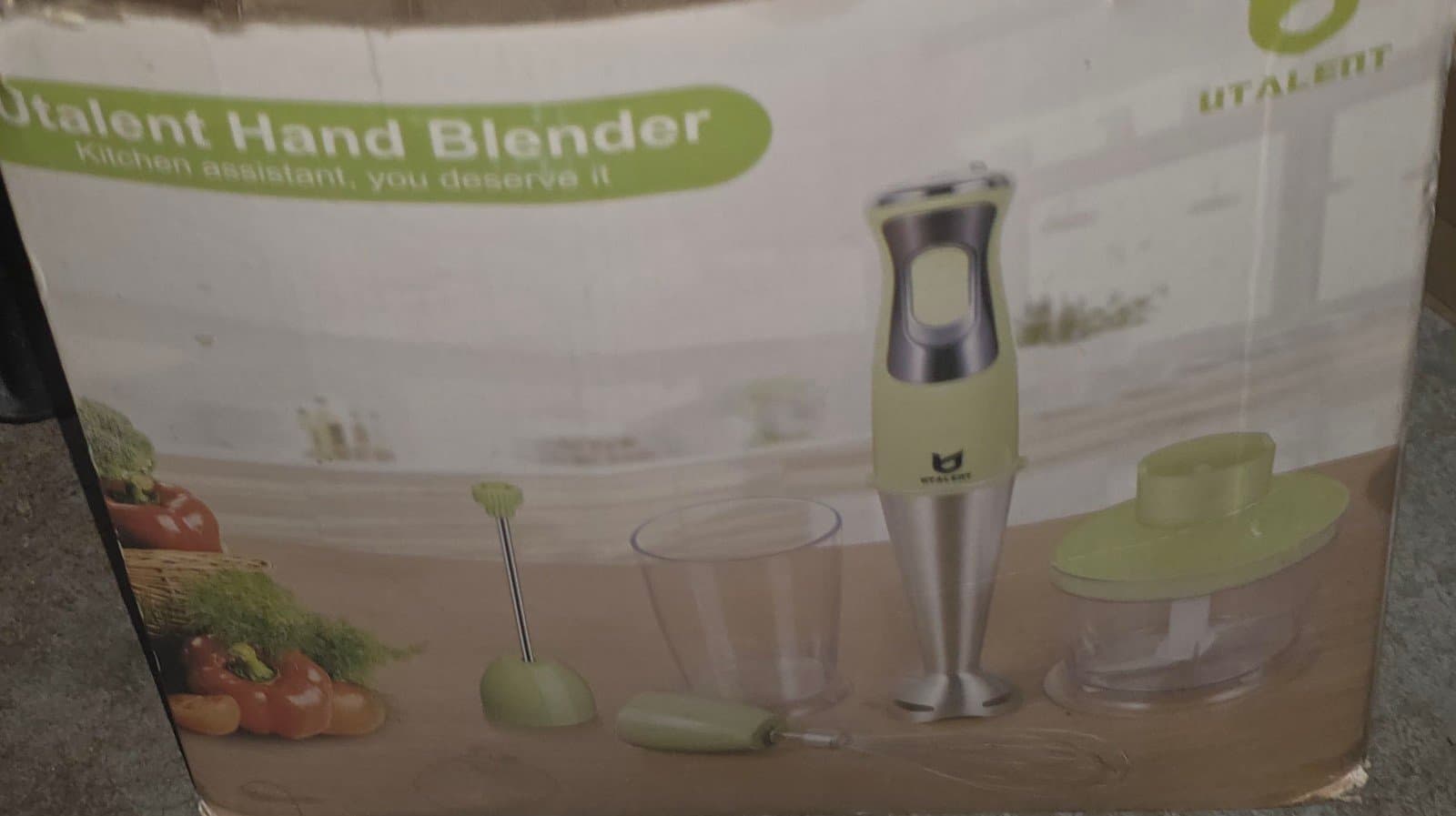 Immersion Hand Blender, 3-in-1 8-Speed Stick Blender with Milk Frother, - Thumbnail 7