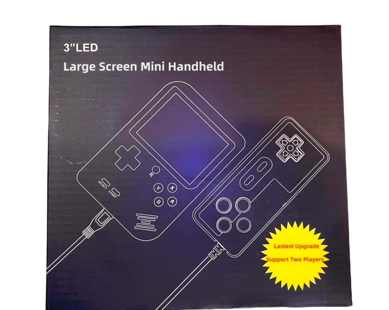Handheld Video Game Console Preload 500 Games Support 2 Players Play on TV