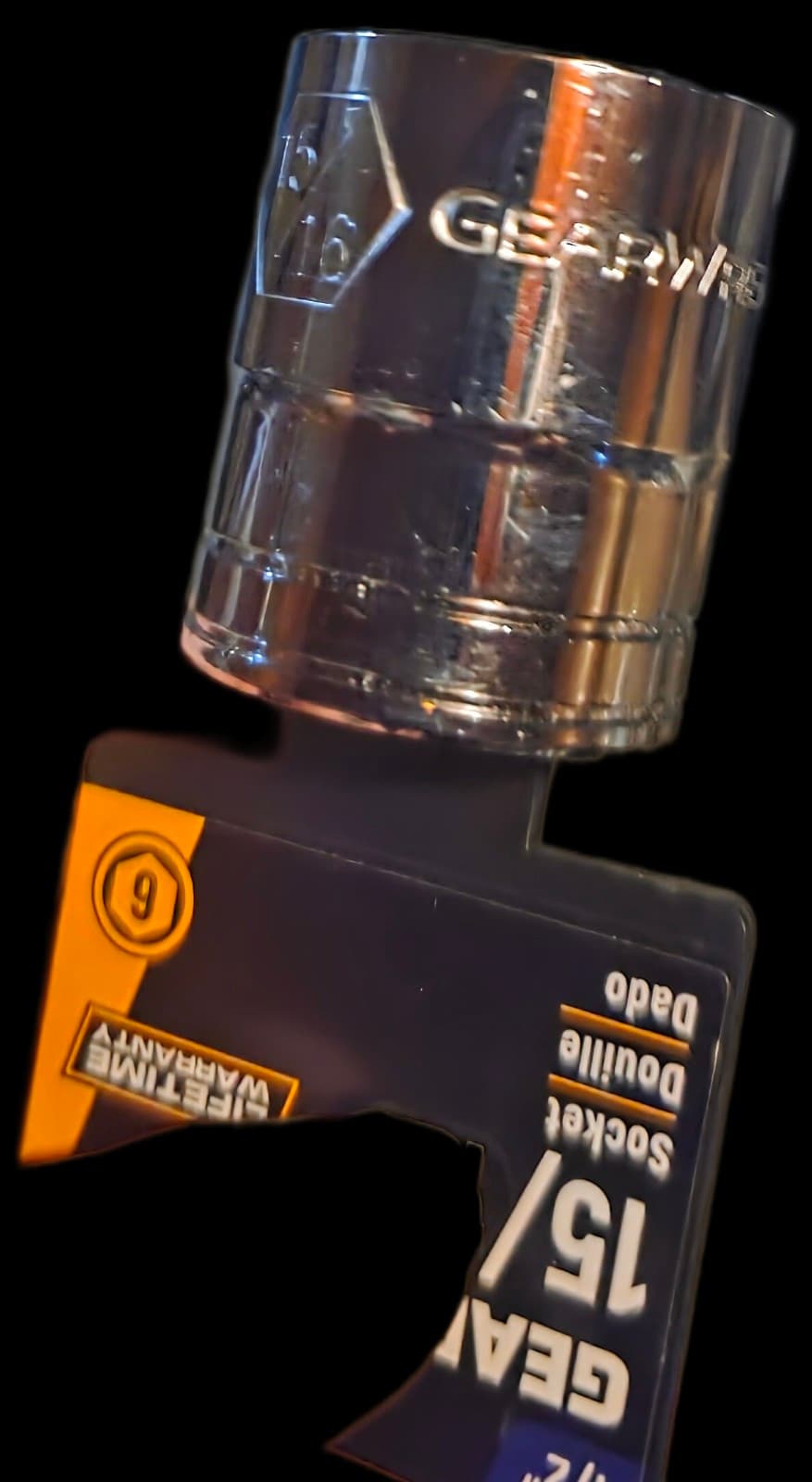 GearWrench Socket 15/16 in 6 Points Polished Chrome - Thumbnail 4