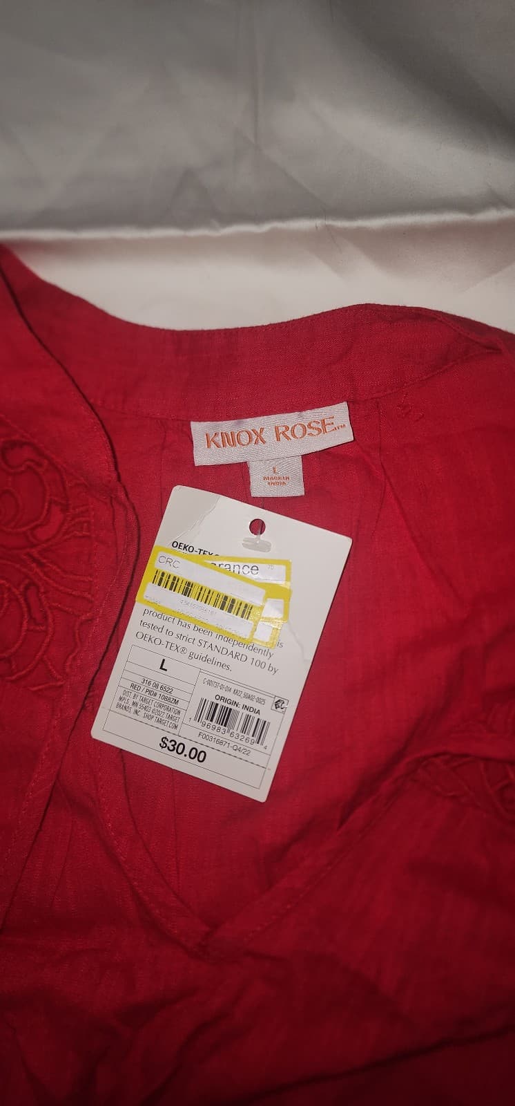 Knox Rose Shirt size Large - Thumbnail 4