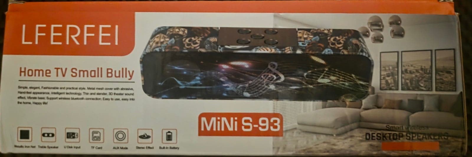 Mini Colorful Soundbar - Thumbnail 2