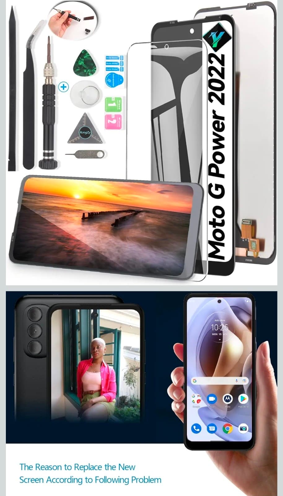 Motorola Moto G Power 2022 Screen Replacement