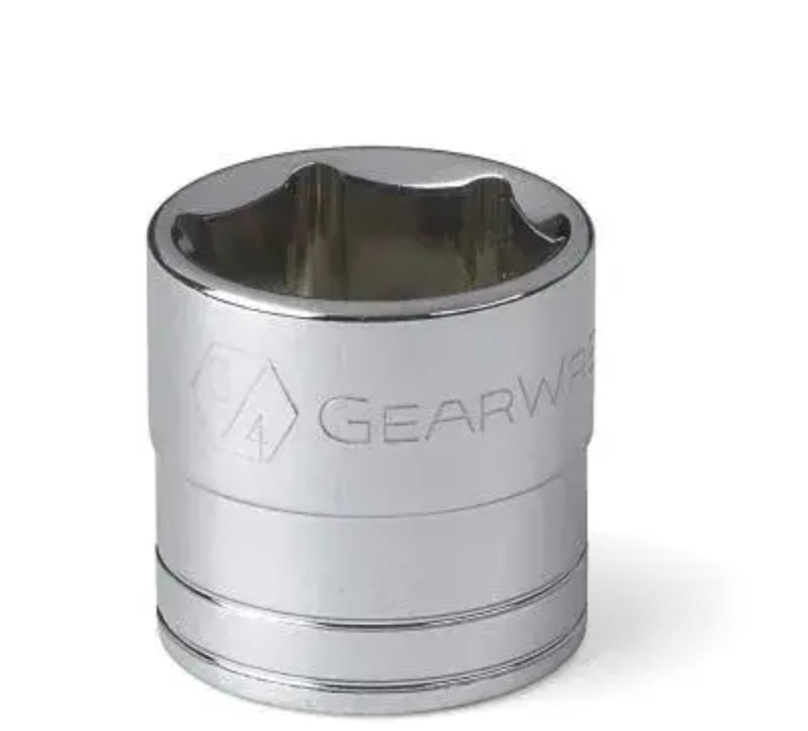 GearWrench Socket 15/16 in 6 Points Polished Chrome