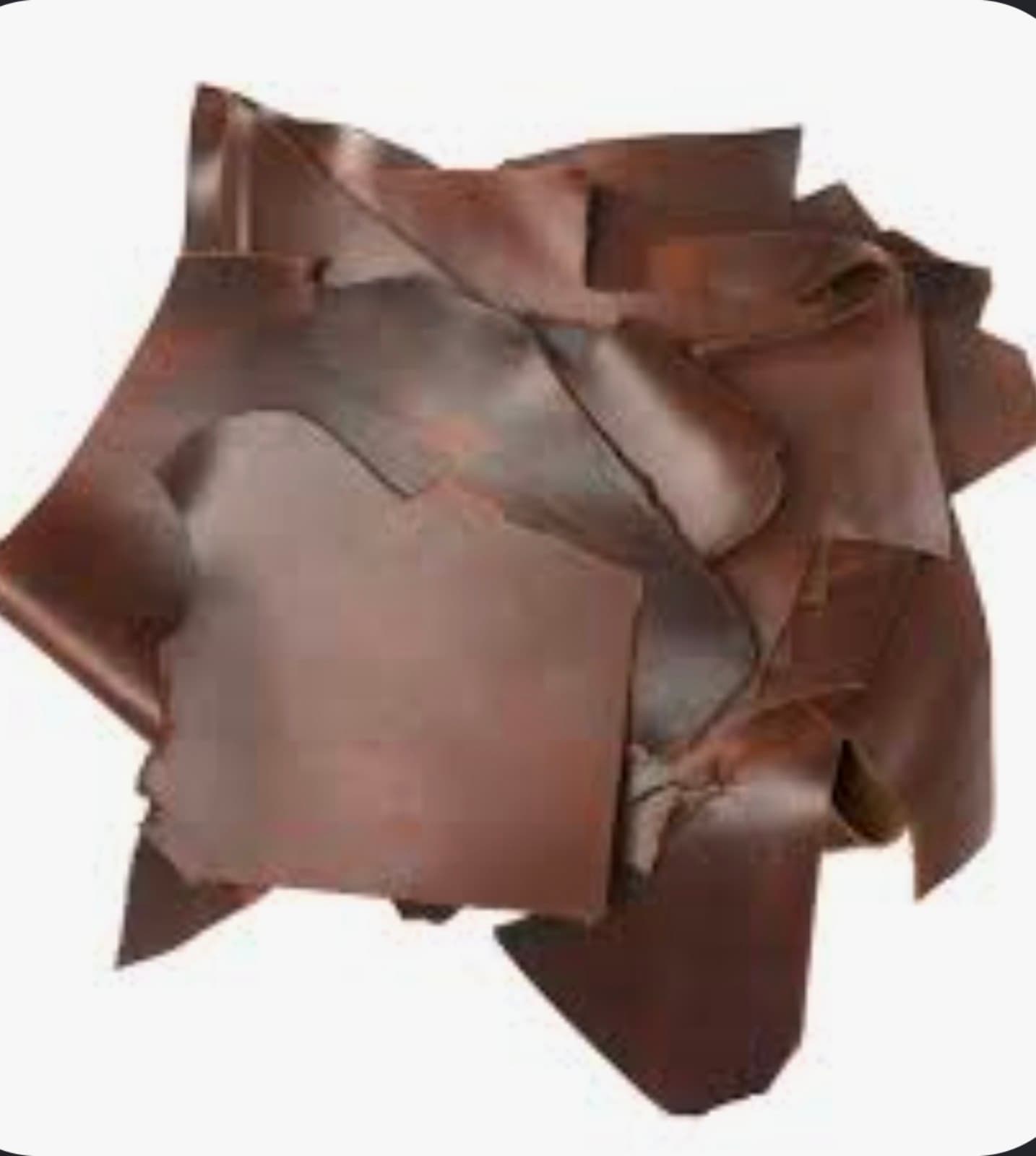 Leather Remnants for Crafts 2lbs