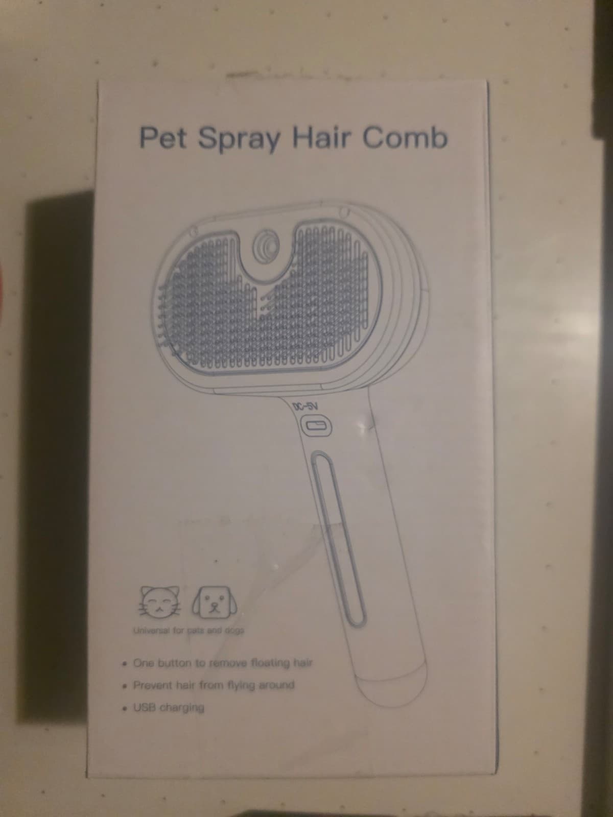Pet Spray Hair Comb