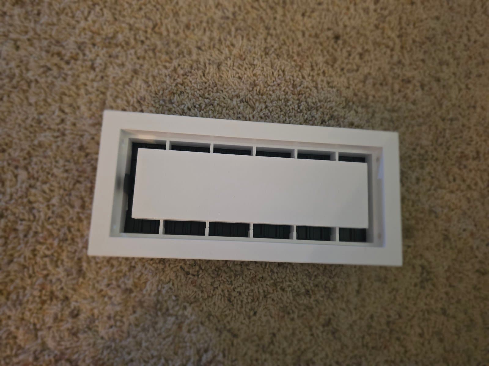 Register cover White 4in x 12in