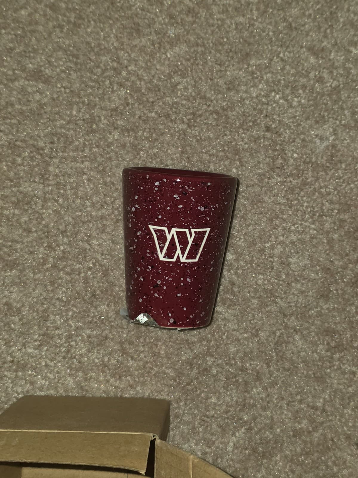 West Virginia Mountaineers 2oz Shot Glass Ceramic - Thumbnail 2