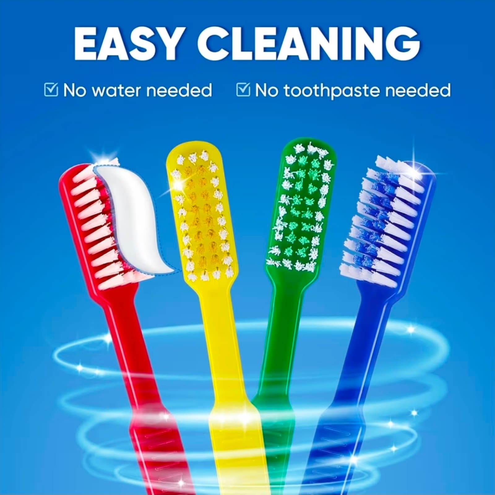 Individually Wrapped Toothbrushes Disposable Travel 150pcs Medium - Thumbnail 3