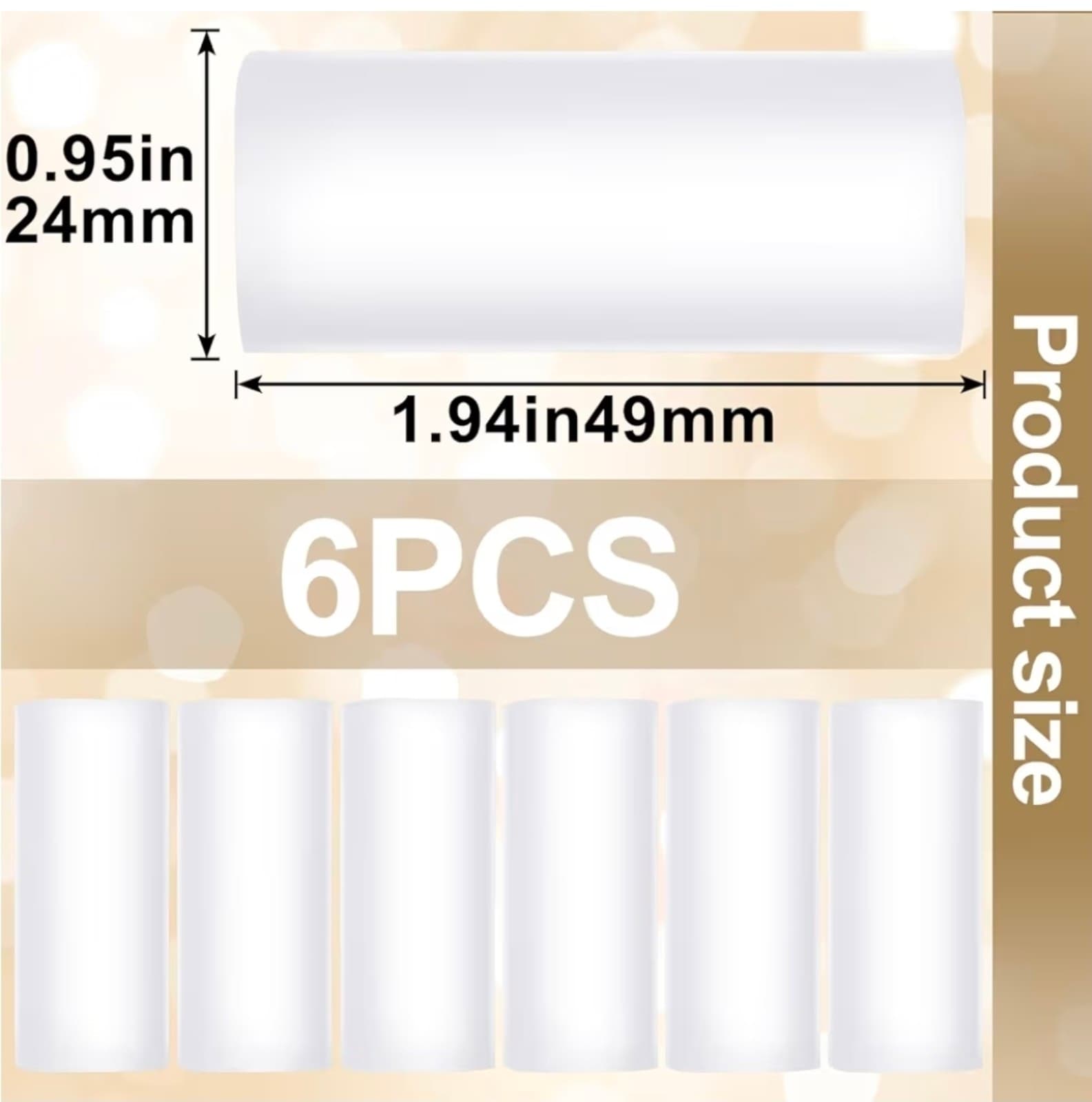 Gel Finger Sleeve, Silicone Finger Cots Protectors, Elastic Clear Finger Cushion - Thumbnail 2