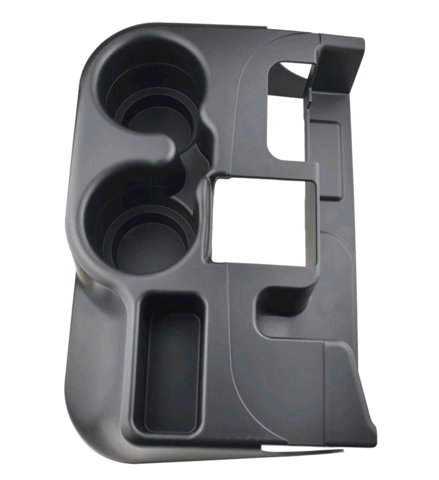 Dodge Ram Front Center Console Cup Holder Cover Black For 1500 2500 3500 - Thumbnail 4