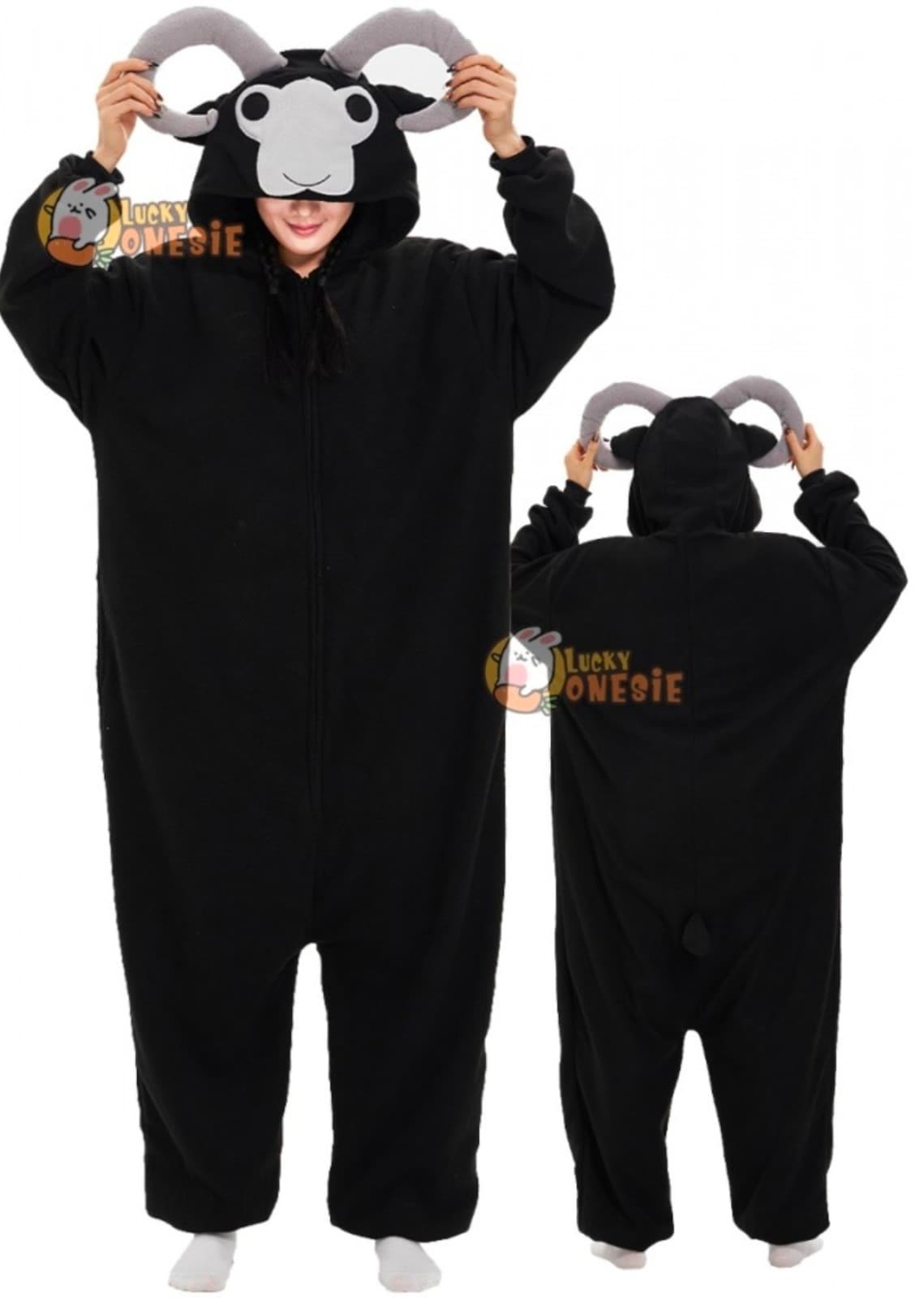 Black Sheep Costume for Women & Men sz Small