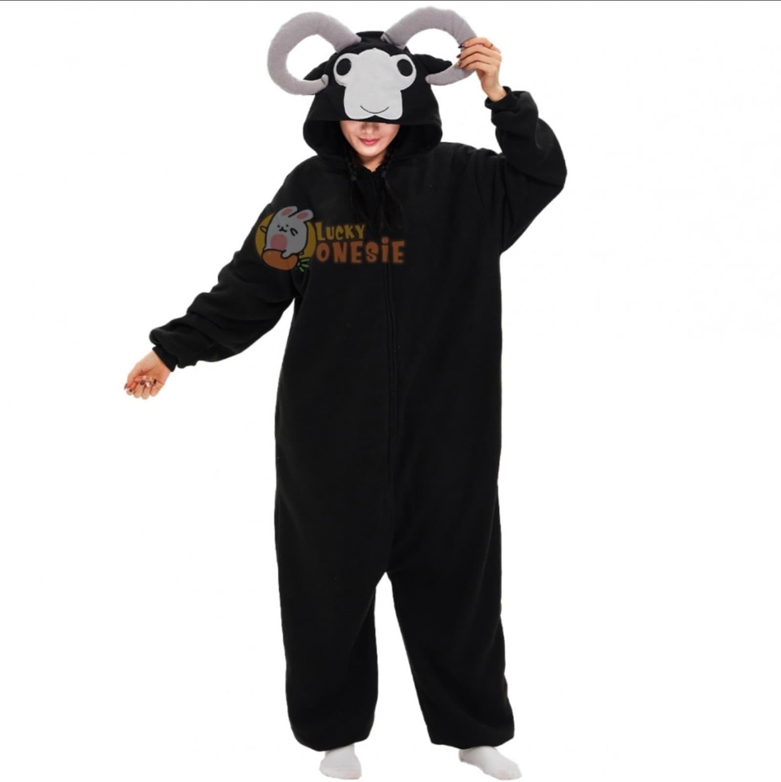Black Sheep Costume for Women & Men sz Small - Thumbnail 2