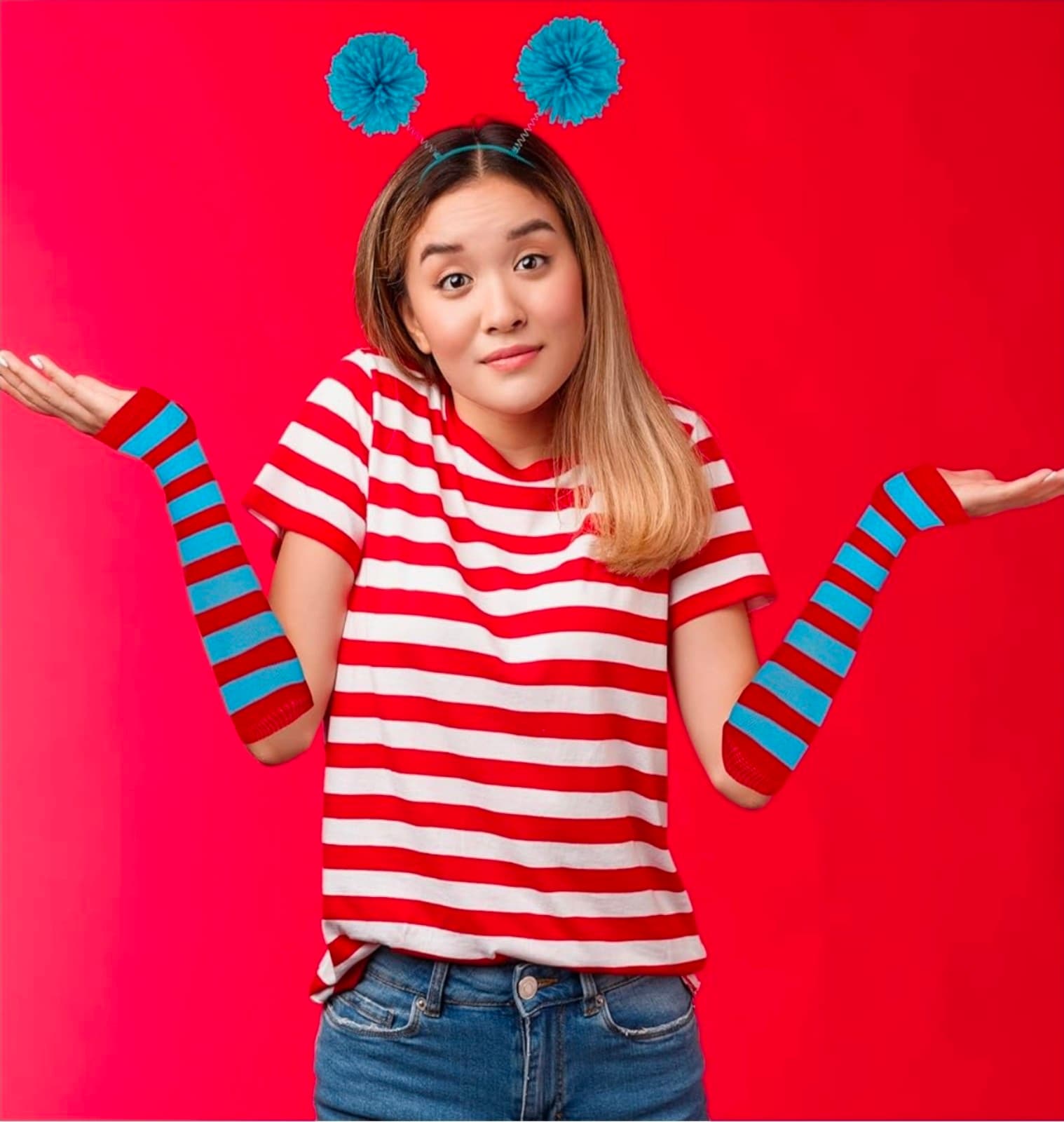Striped Costume 3 PC - Thumbnail 3