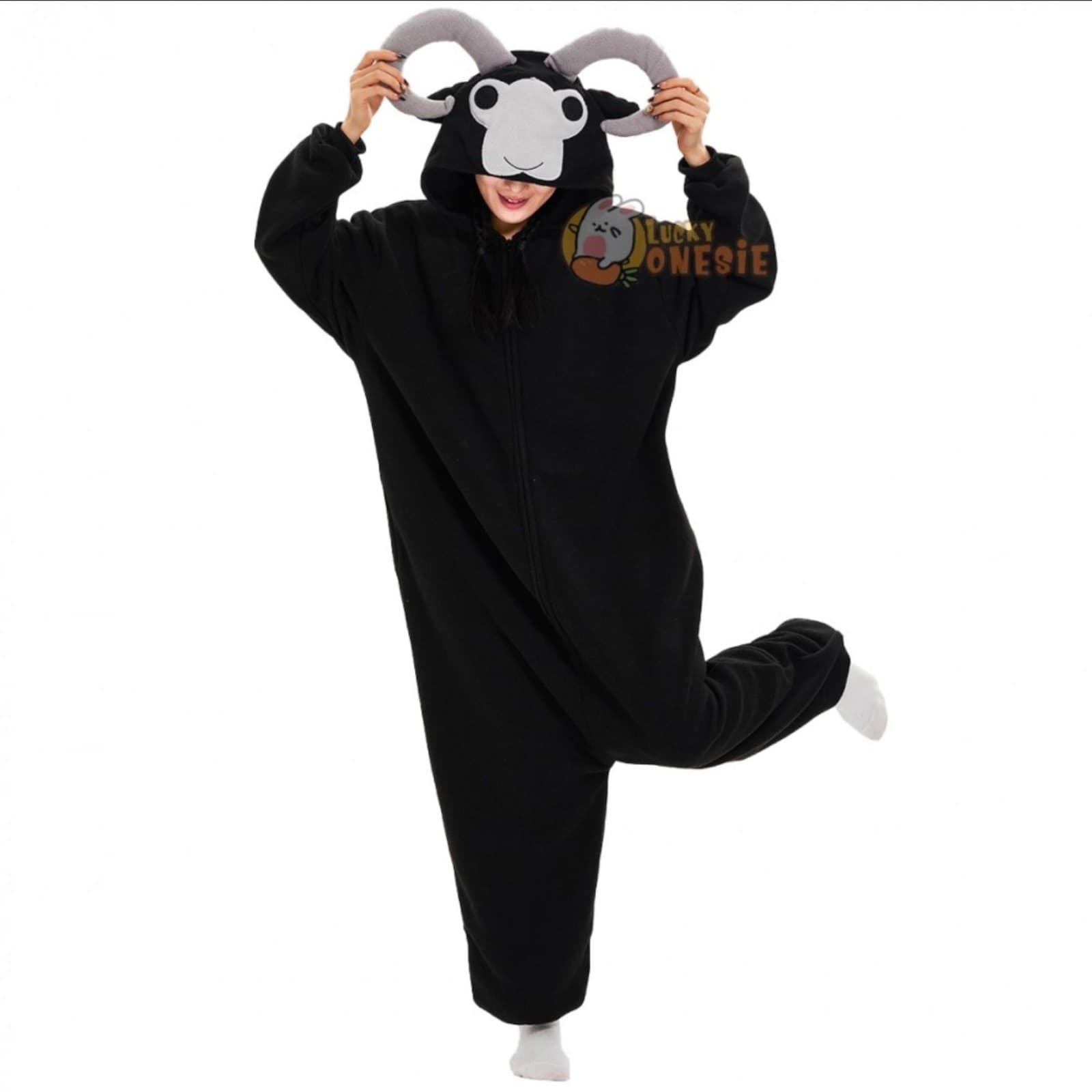 Black Sheep Costume for Women & Men sz Small - Thumbnail 3