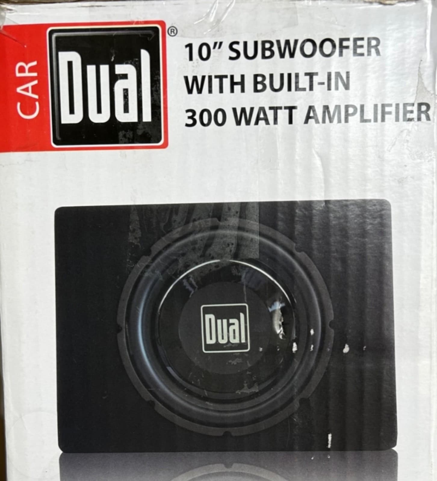 Enclosed 10in Subwoofer With Built-in 300 Watt Amplifier - Thumbnail 2