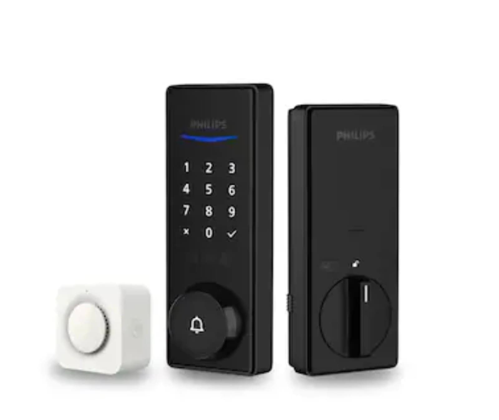 Philips 5000 Series Matte Black Smart Wi-Fi and Touchscreen Keypad Deadbolt - Thumbnail 5
