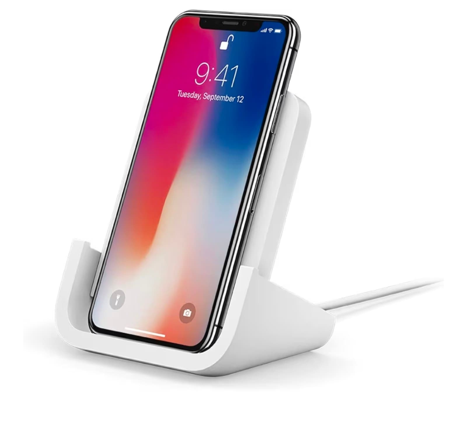 Logitech Powered Wireless Charging Stand for iPhone 8, 8 Plus, X, XS, X