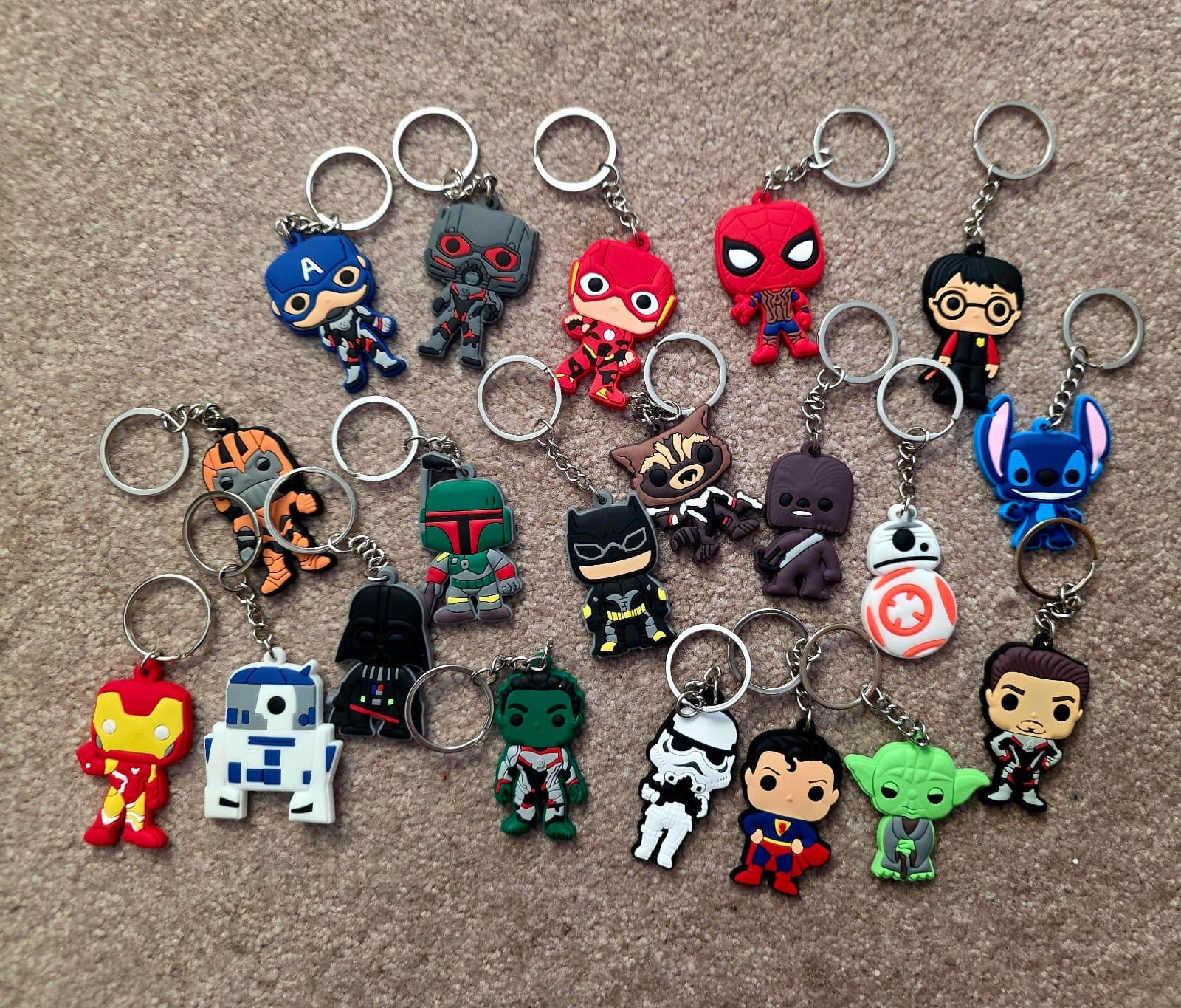Keychains for Birthday Party Giftbag Toys - Thumbnail 4