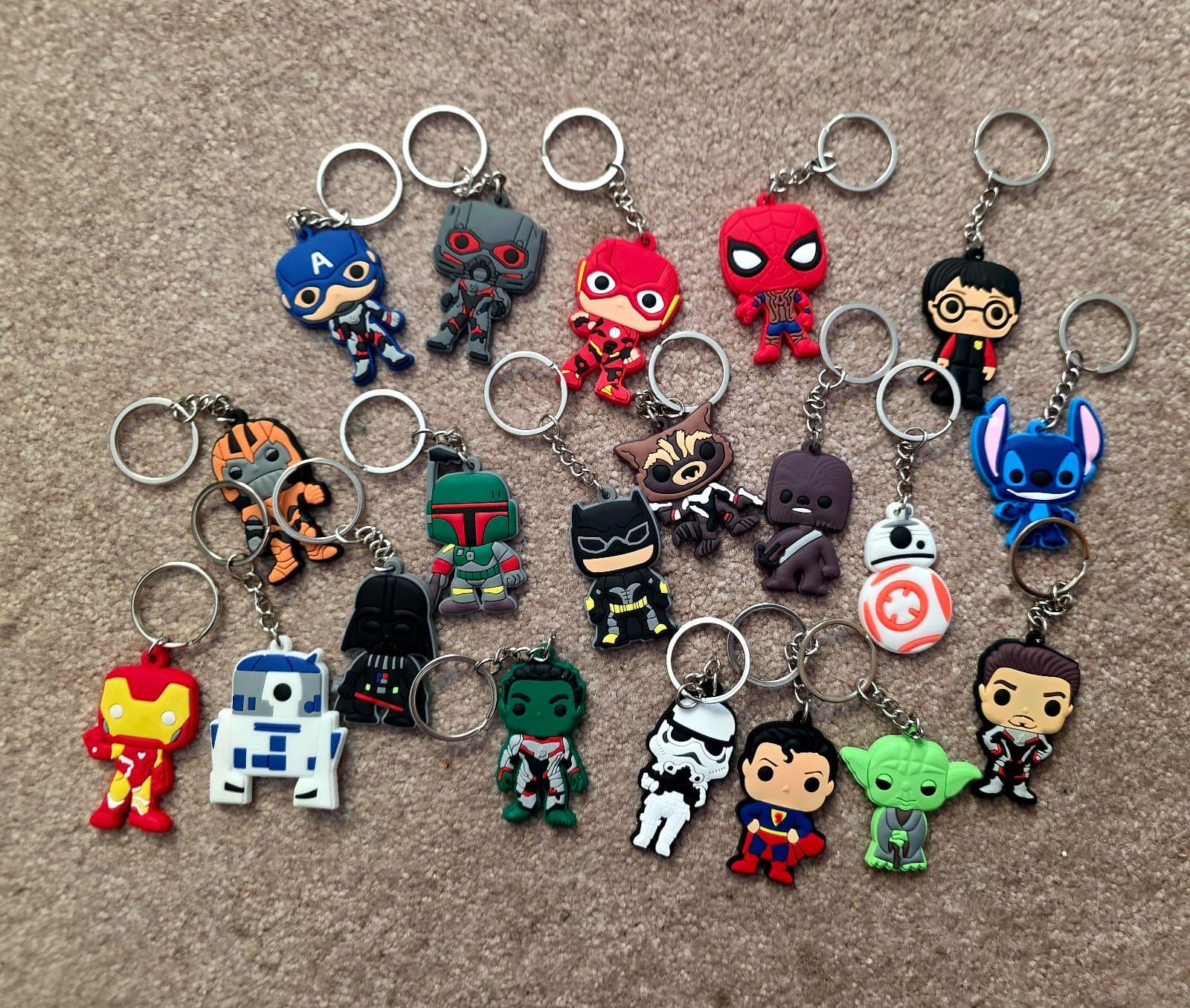 Keychains for Birthday Party Giftbag Toys - Thumbnail 5