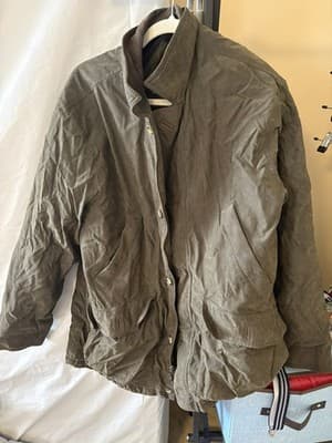 Vtg Sears Fieldmaster Jacket Suede Leather Brown 80s 90s