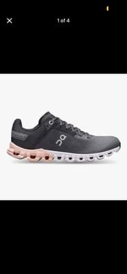 ON Cloudflow 3.0 Rock Grey Rose Women’s Size 8