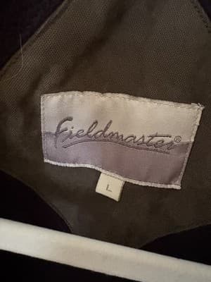 Vtg Sears Fieldmaster Jacket Suede Leather Brown 80s 90s - Thumbnail 3