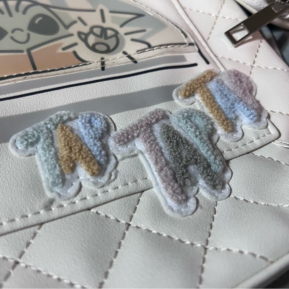 Disney StarWars Galaxy’s Edge Grogu Yoda TapTap Tap Crossbody w Coin Purse Cream - Thumbnail 7
