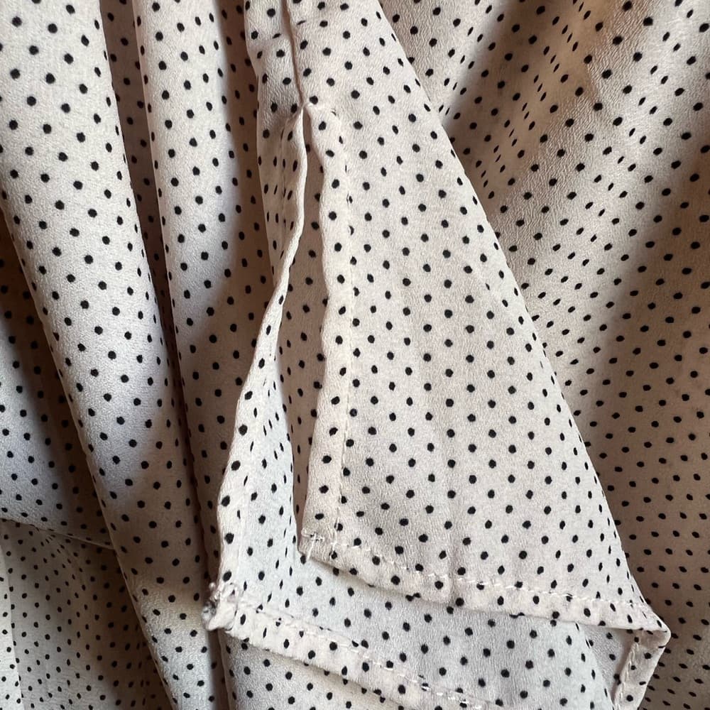 Jasmine & Juliana size XL light pink polka dot blouse - Thumbnail 5