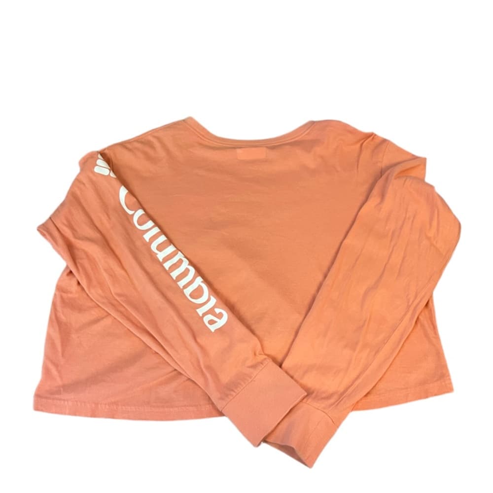 Women’s Columbia cropped shirt coral size L - Thumbnail 3