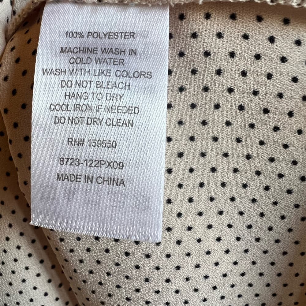 Jasmine & Juliana size XL light pink polka dot blouse - Thumbnail 6