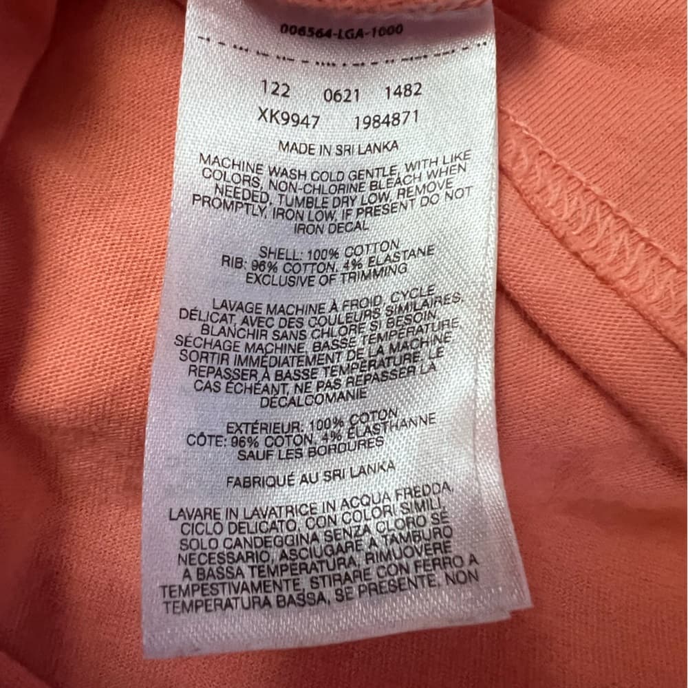 Women’s Columbia cropped shirt coral size L - Thumbnail 5