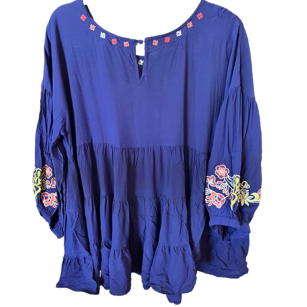 Laffaire blouse size L with embroidery detailing - Thumbnail 3