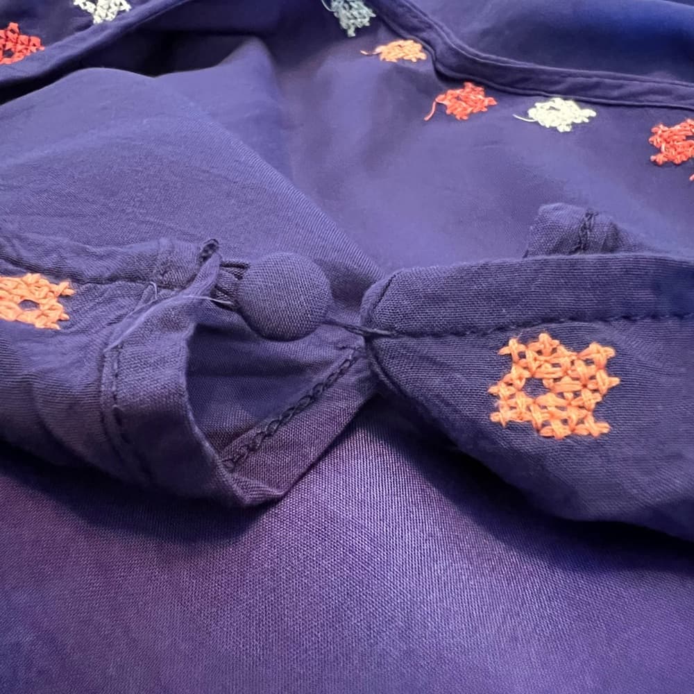 Laffaire blouse size L with embroidery detailing - Thumbnail 8