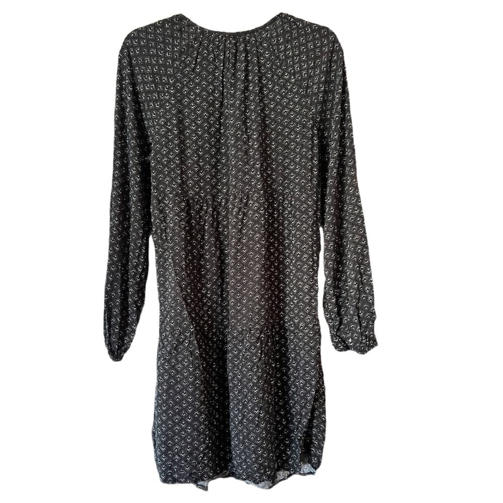 Sonoma black and white printed tunic/dress size M - Thumbnail 3